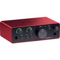 Аудиоинтерфейс Focusrite Scarlett Solo (4-е поколение) — Chaika Market