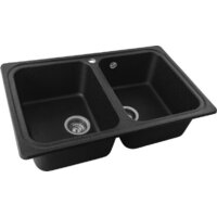 Кухонная мойка Saniteco Vetus (черный) - Изображение №7 — Chaika Market