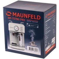 Рожковая кофеварка MAUNFELD MF-737BG Pro - Изображение №16 — Chaika Market