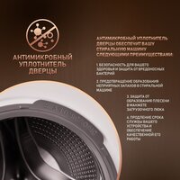 Стирально-сушильная машина Weissgauff WMD 58411 Direct Drive Steam - Изображение №11 — Chaika Market