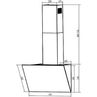 Кухонная вытяжка Nord (Nordfrost) HM 6080 B - Изображение №7 — Chaika Market