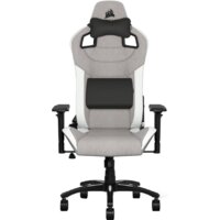 Кресло Corsair T3 Rush (серый/белый) - Изображение №1 — Chaika Market