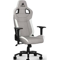 Кресло Corsair T3 Rush (серый/белый) - Изображение №2 — Chaika Market