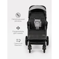 Коляска прогулочная «книга» Tomix Urban HP-801 (серый) - Изображение №8 — Chaika Market