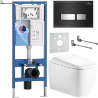 Унитаз подвесной Roxen StounFix Dual Fresh 968525 — Chaika Market