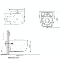 Унитаз подвесной Roxen StounFix Dual Fresh 968525 - Изображение №11 — Chaika Market