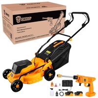  Deko DKLM40V + DKCW25 085-2025 (газонокосилка, мойка высокого давления, 2 АКБ) — Chaika Market