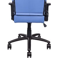 Игровое (геймерское) кресло Thermaltake V Comfort (синий/белый) - Изображение №4 — Chaika Market