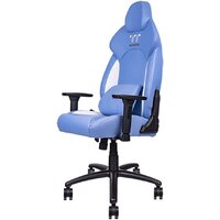 Игровое (геймерское) кресло Thermaltake V Comfort (синий/белый) - Изображение №2 — Chaika Market