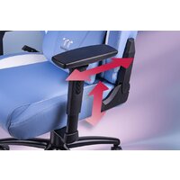 Игровое (геймерское) кресло Thermaltake V Comfort (синий/белый) - Изображение №9 — Chaika Market