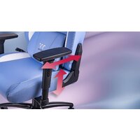 Игровое (геймерское) кресло Thermaltake V Comfort (синий/белый) - Изображение №19 — Chaika Market