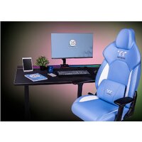 Игровое (геймерское) кресло Thermaltake V Comfort (синий/белый) - Изображение №17 — Chaika Market