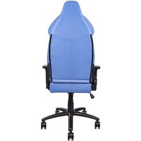 Игровое (геймерское) кресло Thermaltake V Comfort (синий/белый) - Изображение №5 — Chaika Market