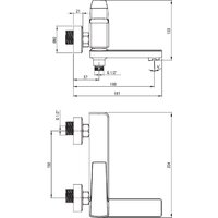 Смеситель Deante Blur Titanium BQL-D12M (титан) - Изображение №7 — Chaika Market