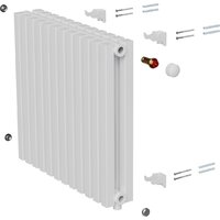 Дизайн-радиатор Royal Thermo Shift Q30 VC2050 - 12 секций RAL9016 - Изображение №5 — Chaika Market