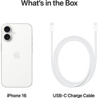 Телефон Apple iPhone 16 128GB (белый) - Изображение №7 — Chaika Market
