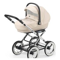 Коляска-люлька CAM Linea Classy ART908-T345 (3 в 1, кремовый) - Изображение №7 — Chaika Market