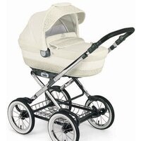 Коляска-люлька CAM Linea Classy ART908-T345 (3 в 1, кремовый) — Chaika Market