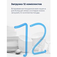 Встраиваемая посудомоечная машина MAUNFELD MLP 12S - Изображение №22 — Chaika Market