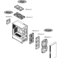 Корпус Thermaltake Versa T35 TG RGB CA-1R7-00M1WN-00 - Изображение №12 — Chaika Market