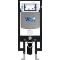 Унитаз подвесной WeltWasser Amberg 497 + Nesenbach 004 GL-WT + Amberg RD-WT - Изображение №2 — Chaika Market