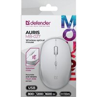 Мышь Defender Auris MB-027 (белый) - Изображение №6 — Chaika Market
