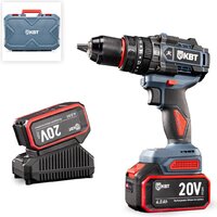 Ударная дрель-шуруповерт КВТ DB-20-160 (с 2-мя АКБ, кейс) — Chaika Market