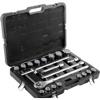 Набор трещотка с головками Berger BG021-34 (21 предмет) - Изображение №2 — Chaika Market