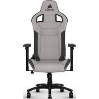 Кресло Corsair T3 Rush (серый/угольный) - Изображение №2 — Chaika Market