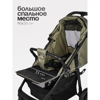 Коляска прогулочная «книга» Tomix Urban HP-801 (оливковый) - Изображение №5 — Chaika Market