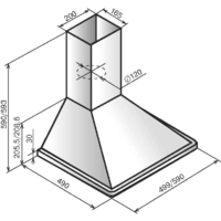 Кухонная вытяжка Elikor Оптима 50Н-400-К3Л (нержавеющая сталь) - Изображение №2 — Chaika Market