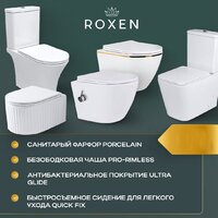 Унитаз подвесной Roxen StounFix Dual Fresh 968524 - Изображение №14 — Chaika Market
