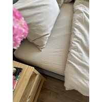 Постельное белье Царство сновидений Вареный хлопок Бежевый 150-0204 (дуэт, нав. 70x70) - Изображение №4 — Chaika Market