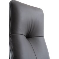 Офисное кресло Norden Vivaldi Black A 2262 black (кожа/черный) - Изображение №10 — Chaika Market