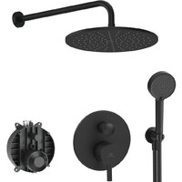 Душевая система  Ideal Standard Ceraline Black SetA6939XG-5 — Chaika Market