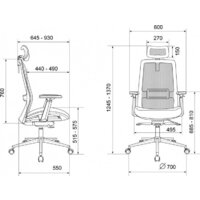 Офисное кресло Бюрократ MC-912-H (черный) - Изображение №13 — Chaika Market