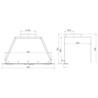 Кухонная вытяжка Elikor Врезной блок 52П-400-П3Д (черный) - Изображение №2 — Chaika Market