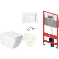 Унитаз подвесной Saniteco KW-9010W + TECE Kit 9400413 - Изображение №1 — Chaika Market