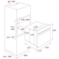 Электрический духовой шкаф TEKA HLB 8600 (черный) - Изображение №6 — Chaika Market