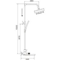 Душевая система  Rose R1836G - Изображение №69 — Chaika Market