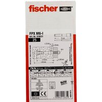 Анкерный болт Fischer FPX M6-I 519021 (25 шт) - Изображение №3 — Chaika Market