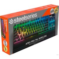 Клавиатура SteelSeries Apex Pro TKL 2023 Wireless (нет, кириллицы) - Изображение №8 — Chaika Market