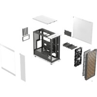 Корпус Fractal Design North Chalk White TG Clear FD-C-NOR1C-04 - Изображение №12 — Chaika Market