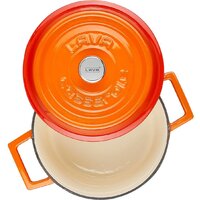 Кастрюля Lava LV Y TC 20 EDT K2 (оранжевый) - Изображение №5 — Chaika Market