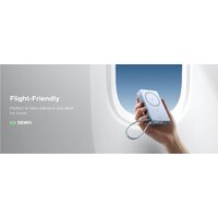 Внешний аккумулятор Ugreen MagFlow PB773 10000mAh (голубой) - Изображение №2 — Chaika Market