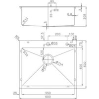 Кухонная мойка Raglo R701.6050.03 - Изображение №3 — Chaika Market