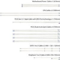 Блок питания ASUS ROG Strix 1000W Platinum ROG-STRIX-1000P-GAMING-WHITE - Изображение №12 — Chaika Market