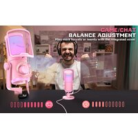 Проводной микрофон FIFINE AM6 (розовый) - Изображение №5 — Chaika Market