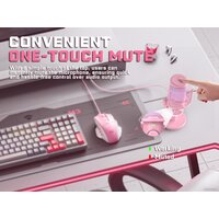 Проводной микрофон FIFINE AM6 (розовый) - Изображение №4 — Chaika Market