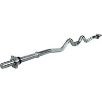 Гриф для штанги Atlas Sport EZ-образный хромированный, разборный EZ1260-25 D25 — Chaika Market